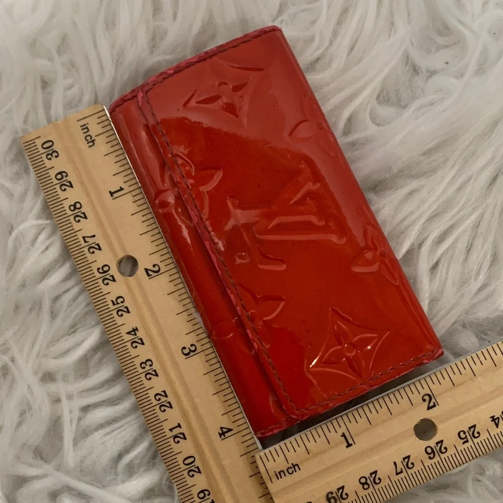 Louis Vuitton Cherry Red Patent Leather Key Holder